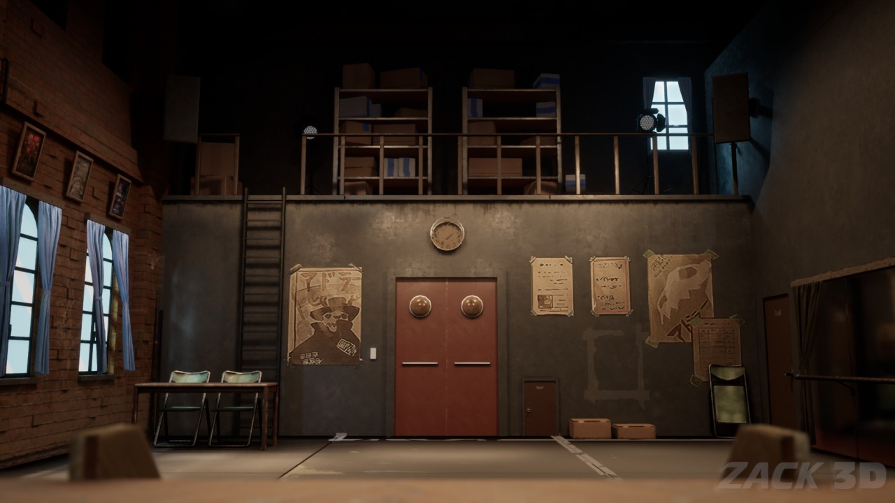 Beastars Realtime UE4 Environment